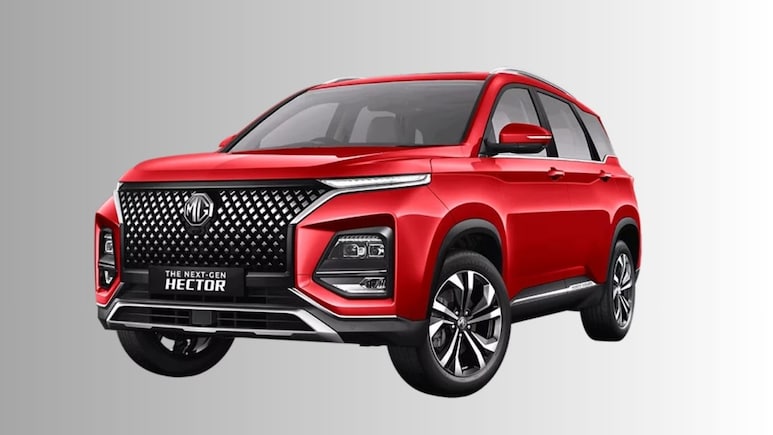 2026 MG Hector SUV Snapped Testing In India; Here's What To Expect