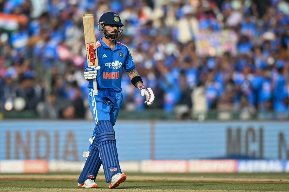 Kohli Slams 53rd ODI Century, Moves One Step Closer To Sachin's World Record