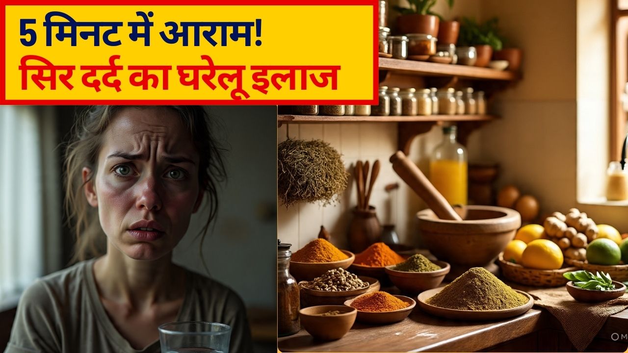 Kitchen Home Remedies: सिर दर्द की गोली भूल जाओगे, अगर पता चल गए सिर दर्द के रामबाण घरेलू इलाज, साथ ही जानें सिर दर्द के कारण व सिर दर्द का एक्यूप्रेशर पॉइंट