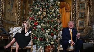 Trump Says US Won't Allow "Bad Santa" Infiltration In Christmas Calls With Kids