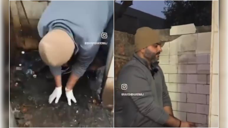 खुद ही पब्लिक टॉयलेट साफ करने निकल पड़ा ये शख्स, लोगों से अपील-मेरे जैसे 'मूर्ख' तो मदद करें