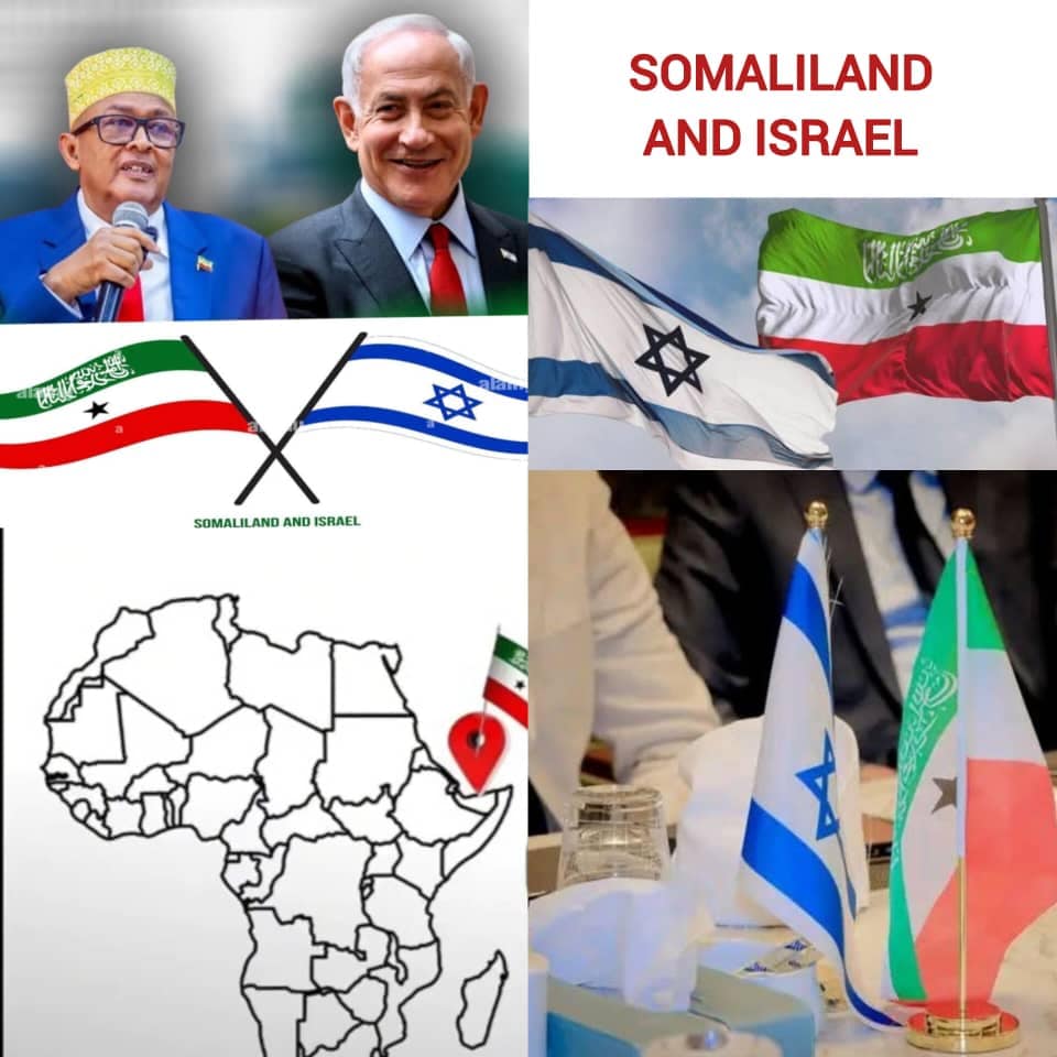सोमालीलैंड के राष्ट्रपति अब्दिरहमान मोहम्मद अब्दुल्लाही और इजरायल के पीएम नेतन्याहू