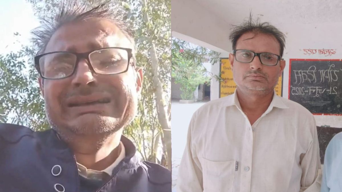 "Look After My Children": Video Of UP Poll Official (BLO) Before Suicide