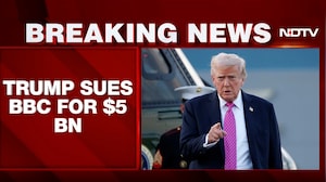 Donald Trump Sues BBC For $5 Billion Over Alleged Documentary Edit