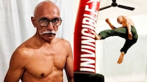 Video: 61-Year-Old Mahatma Gandhi-Lookalike Colonel's Kickass Workout