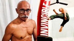Video: 61-Year-Old Mahatma Gandhi-Lookalike Ex-Army Officer's Kickass Workout