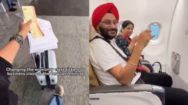Daughter Surprises Parents With Business Class Upgrade, Their Reaction Will Melt Your Heart
