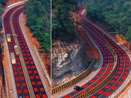 मप्र में इस हाइवे को नितिन गडकरी ने क्यों पुतवा दिया 'लाल' ? भारत में पहली बार बनी ऐसी रोड