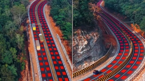 मप्र में इस हाइवे को नितिन गडकरी ने क्यों पुतवा दिया 'लाल' ? भारत में पहली बार बनी ऐसी रोड