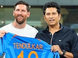 2 GOATS In 1 Frame! Wankhede Stands To Epic Messi, Sachin Meet 2 GOATS In 1 Frame! Wankhede Stands To Epic Messi, Sachin Meet