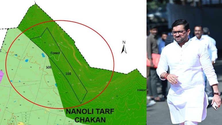 Pune News: वनीकरणासाठीच्या जागेत वृक्षतोड, बेकायदा उत्खनन; सुनील शेळके यांच्या नातेवाईकांवर आरोप