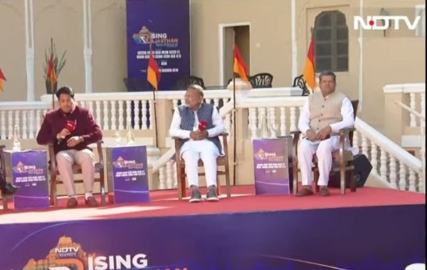 भजनलाल सरकार के तीन मंत्री NDTV कॉन्क्लेव के मंच पर, अंता चुनाव हार से लेकर सोलर एनर्जी पर क्या बोले ?