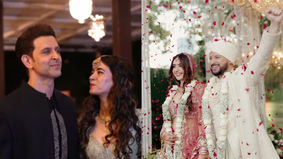 Saba Azad's Sweet Note For Hrithik Roshan's Cousin Eshaan And Aishwarya After Wedding: "Congratulations My Brother And New Sister"