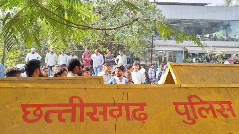 Supporters Block Roads After Police Arrest Chhattisgarh Kranti Sena Chief