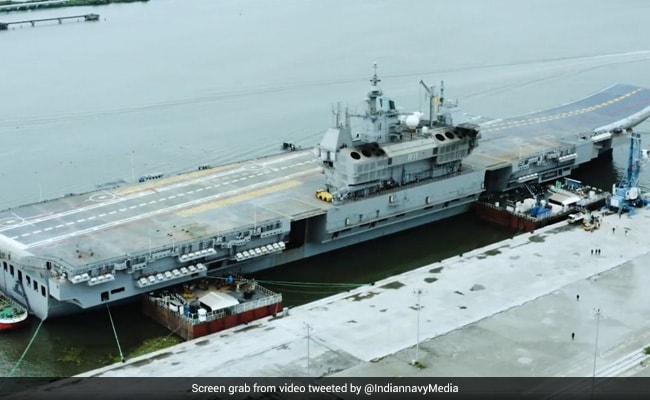 India To Commission First Home-Built Carrier, But Short Of Jets On Deck