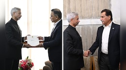 S Jaishankar Meets Tarique Rahman, Pak Speaker At Khaleda Zia's Funeral