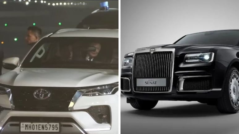 पुतिन की कार Aurus Senat और फॉर्च्यूनर में कौन ज्यादा दमदार? इतनी है दोनों की कीमत