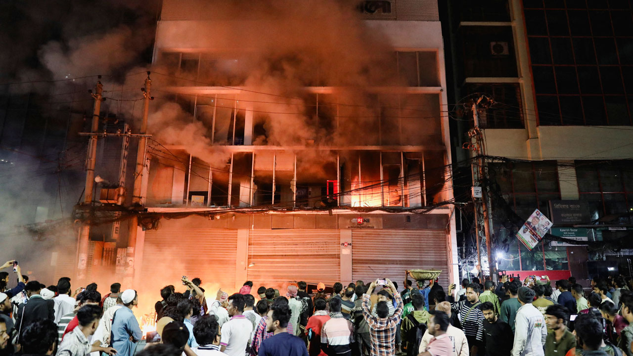 Violence Erupts In Bangladesh After Wounded Youth Leader Osman Hadi Dies