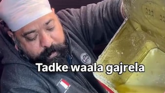 Punjab Vendor Prepares 'Tadke Wala Gajrela', Foodies Do Not Approve