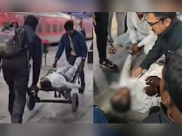 उज्जैन रेलवे स्टेशन पर ट्रेन में आया हार्ट अटैक, लगेज ट्रॉली पर लिटाकर यात्री को पहुंचाया अस्पताल; गई जान