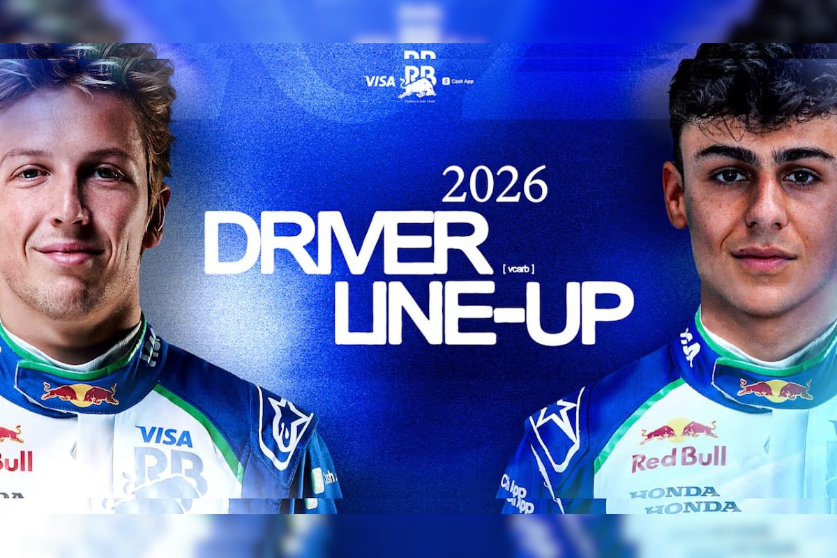 Visa Cash App RB 2026 Driver Lineup