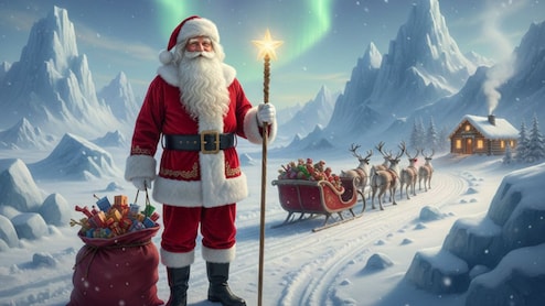 सांता क्लॉज का घर कहां है? कहानियों में ऐसी है क्रिसमस के सैंटा की दुनिया