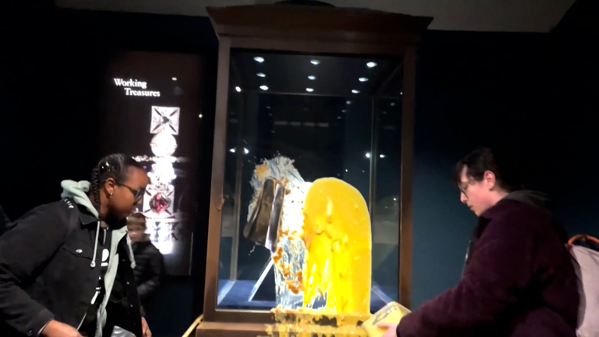 Tower Of London Reopens After Chaos As Protesters Target Crown Jewels Display