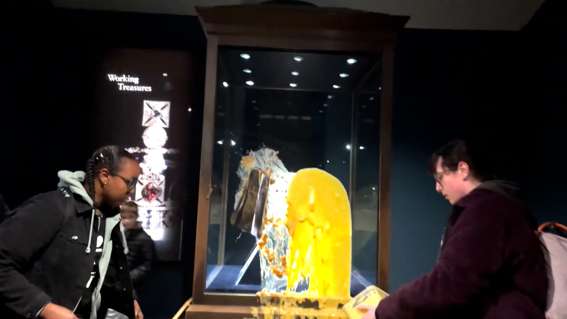 Tower Of London Reopens After Chaos As Protesters Target Crown Jewels Display