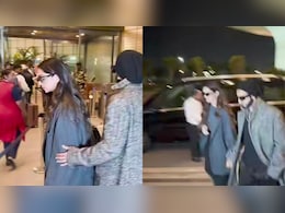 Ranveer Singh And Deepika Padukone Walk Into Mumbai Airport Hand-In-Hand Amid <i>Dhurandhar</i> Success, Viral Video