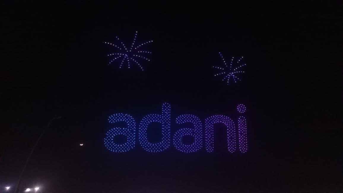 आसमान में भारत की नई उड़ान, नवी मुंबई एयरपोर्ट की लॉन्चिंग से पहले 1515 ड्रोन ने दिखाया जादू