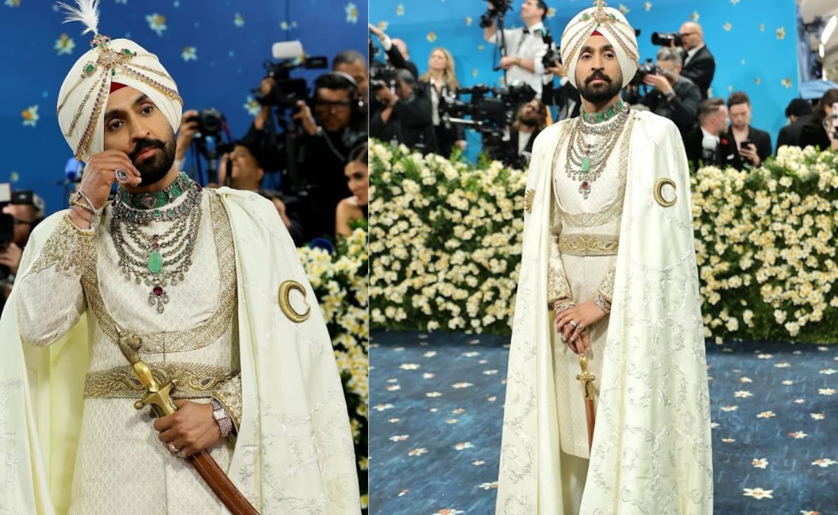 Diljit Dosanjh at the Met Gala. Photo: Diljit Dosanjh/ Instagram