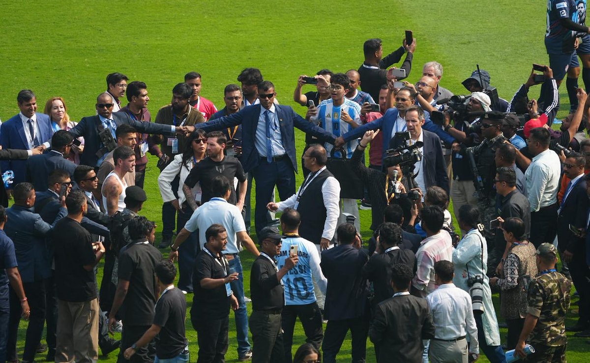 Can You Spot Lionel Messi In This Photo? Decoding The Utter Chaos In Kolkata On GOAT Tour That Led To Embarrassment
