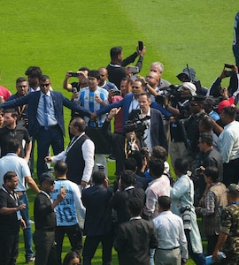 Can You Spot Lionel Messi In This Photo? Decoding The Utter Chaos In Kolkata On GOAT Tour That Led To Embarrassment