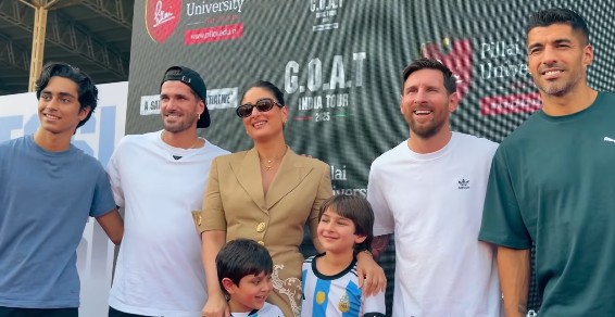 Messi Sums Up India Tour In 1-Minute Video With Kareena Kapoor And Taimur-Jeh In It