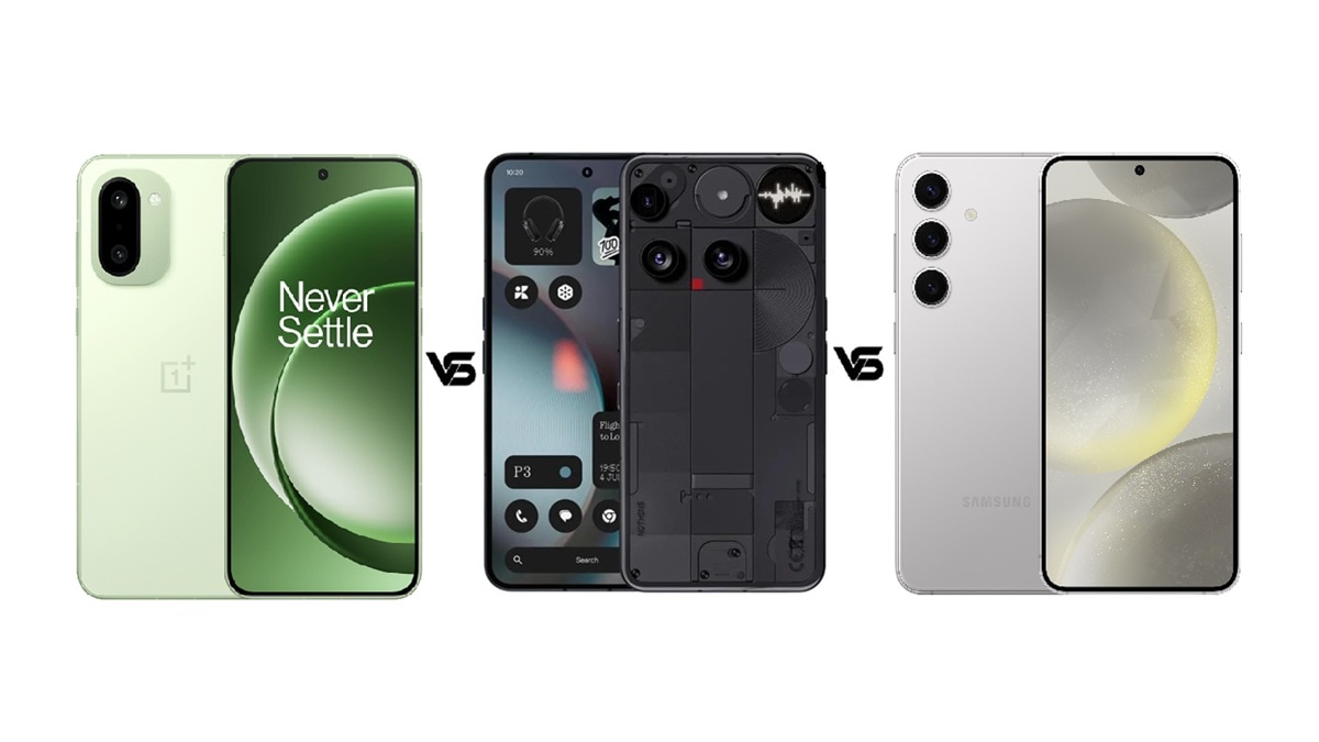OnePlus 15R vs Nothing Phone 3 vs Samsung Galaxy S24: यहां जानें आपके लिए कौन सा है बेस्ट?