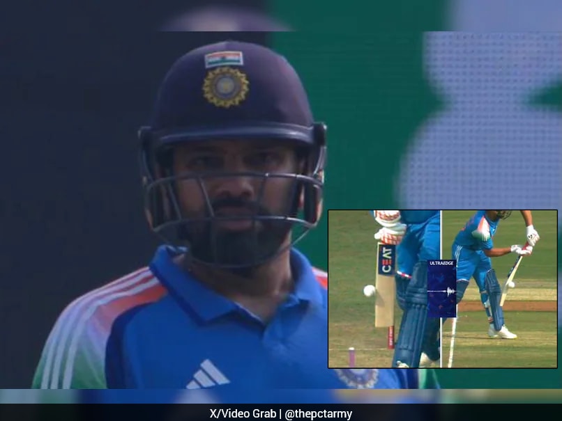 Watch: Rohit Sharma Stunned By DRS Visuals, Returns To Dressing Room With Broken Heart