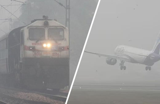 ठंड, कोहरा और बिगड़ा यातायात... उत्तर भारत में मौसम ने बढ़ाई मुश्किलें, दर्जनों ट्रेनें लेट