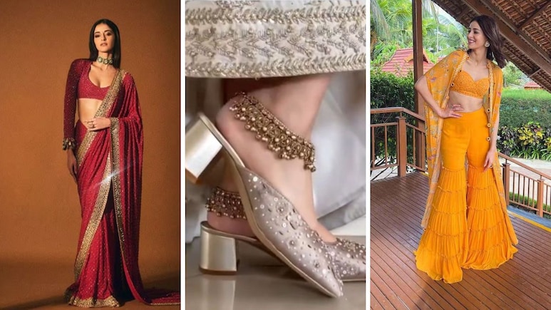 साड़ी, लहंगे और शरारे के साथ कैसी Heels पहननी चाहिए? जानें कौन से Footwear पहनने से आता है सबसे स्टालिश लुक