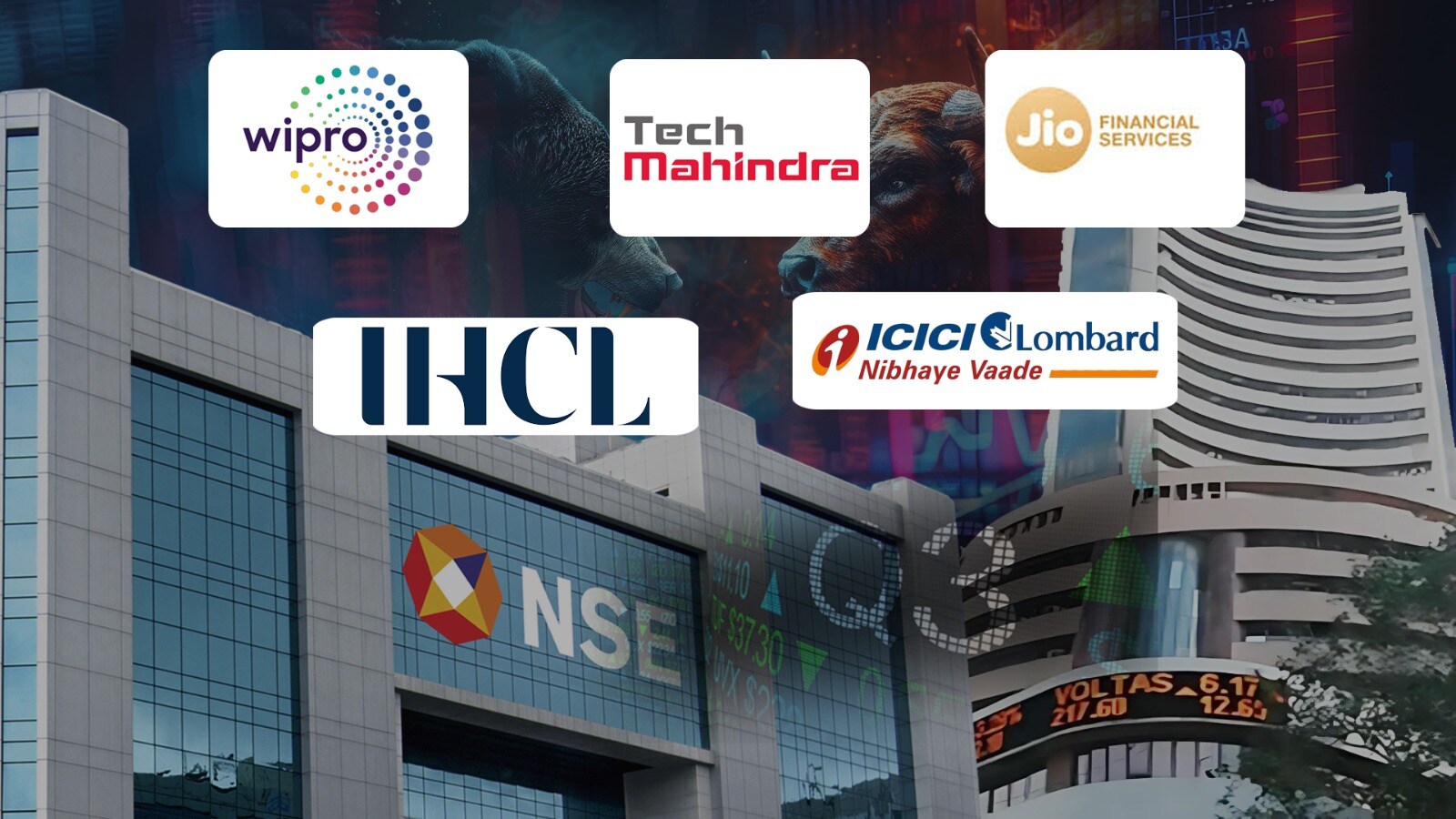 Q3 Results Updates: Jio Financial Revenue Up 8%; Tech Mahindra Profit Slips 21%; Wipro Profit Up 4%