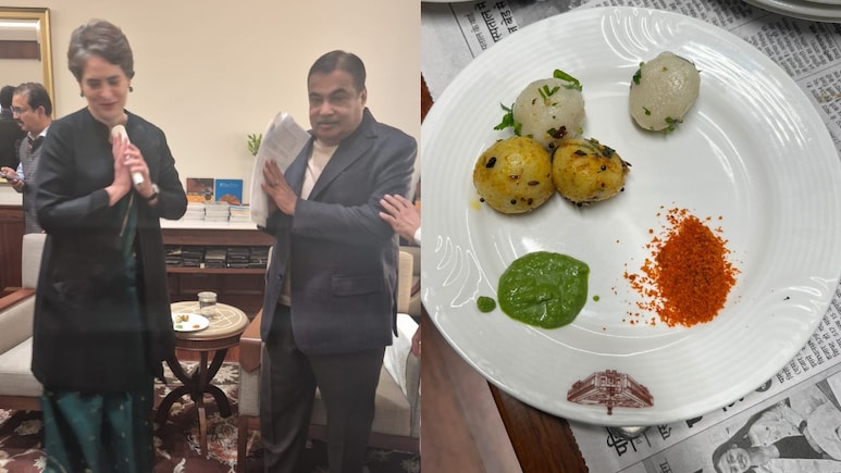 प्रियंका गांधी से बोले नितिन गडकरी- राहुल गांधी का काम किया, आपका नहीं करूंगा तो...फिर खिलाई एक डिश