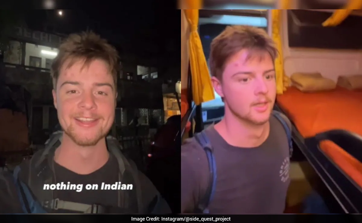 Canadian Man Praises Indian Sleeper Buses