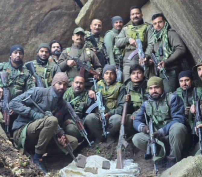 Terror Hideout Busted In J&K's Forest Area, Rifle, 22 Live Bullets Found