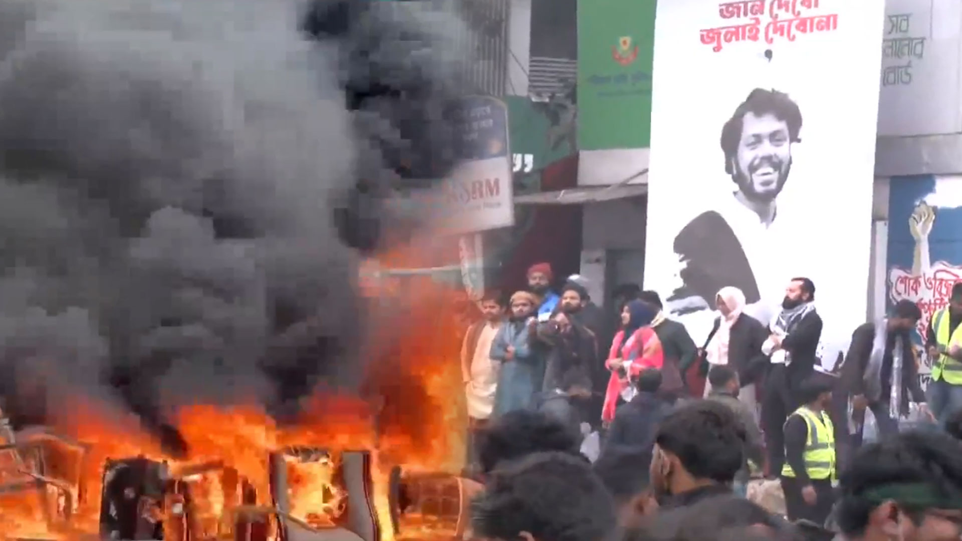 Dhaka On Edge As Student Protests Continue Over Osman Hadi Killing