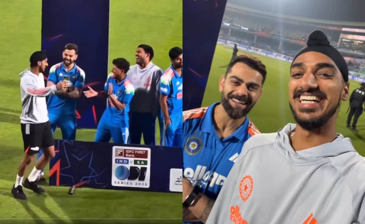 BTS Video Shows India Duos Reactions As Virat Kohli-Arshdeep Singh Make Hilarious Reel