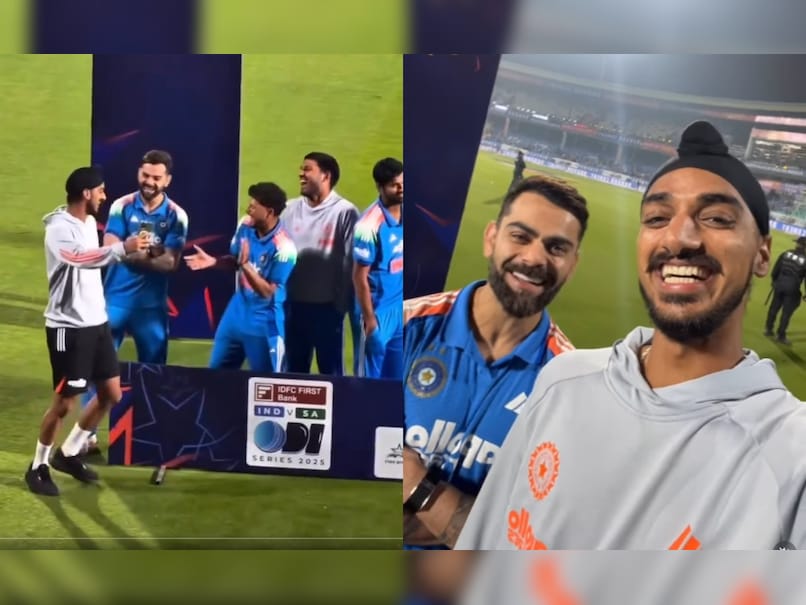 BTS Video Shows India Duo's Reactions As Virat Kohli-Arshdeep Singh Make Hilarious Reel