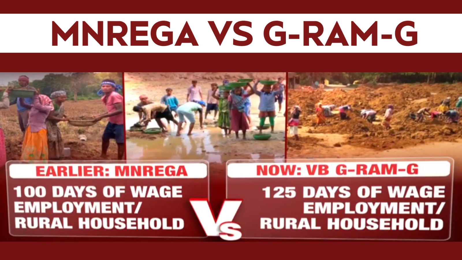 MGNREGA News | Govt Pushes For New VB G-RAM-G To Replace MGNREGA: More Days, Less Guarantee?