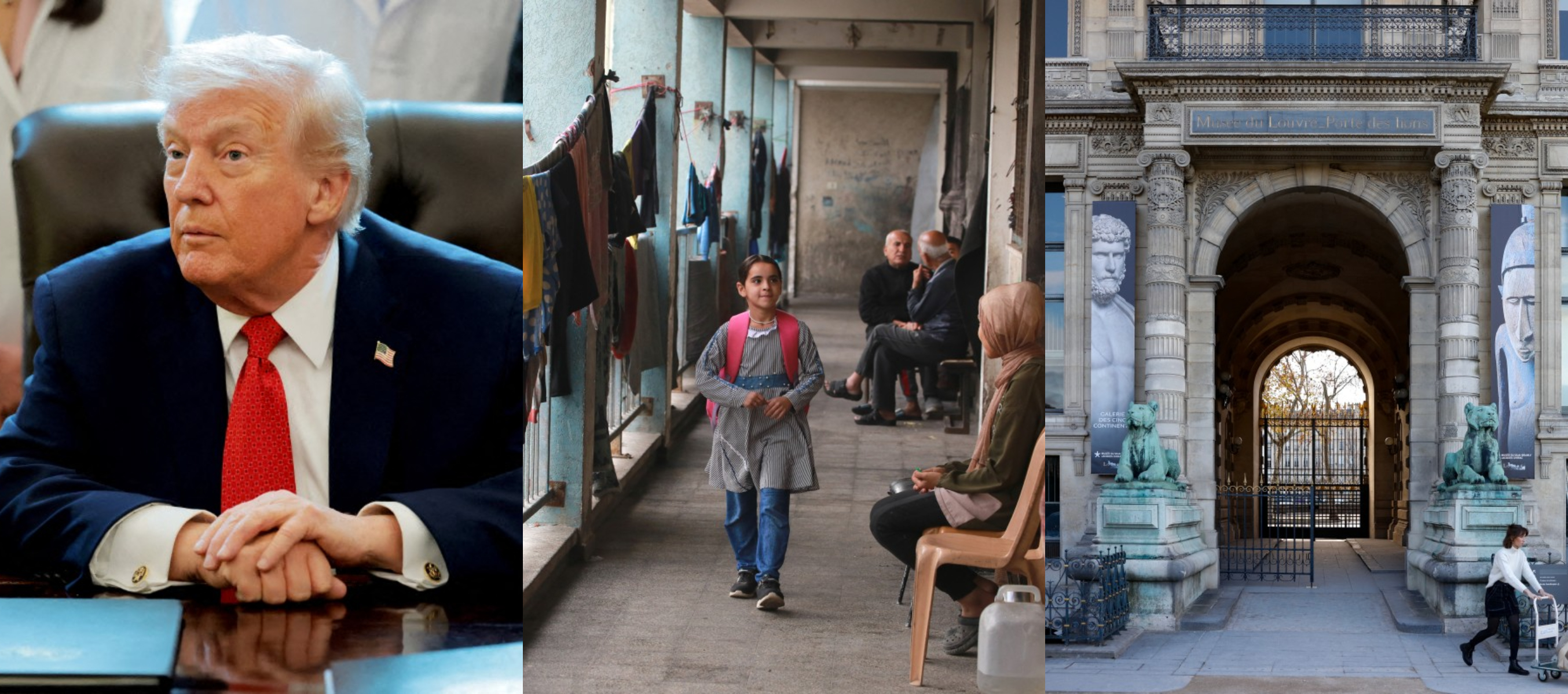 Trump's Return, Gaza Ceasefire, Louvre Heist: 10 Events That Defined 2025