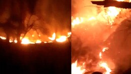 Video: Dry Spell, Winds Fuel Massive Forest Fire In J&K's Kishtwar
