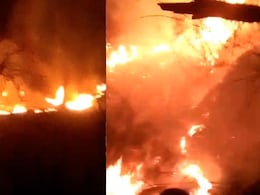 Video: Dry Spell, Winds Fuel Massive Forest Fire In J&K's Kishtwar