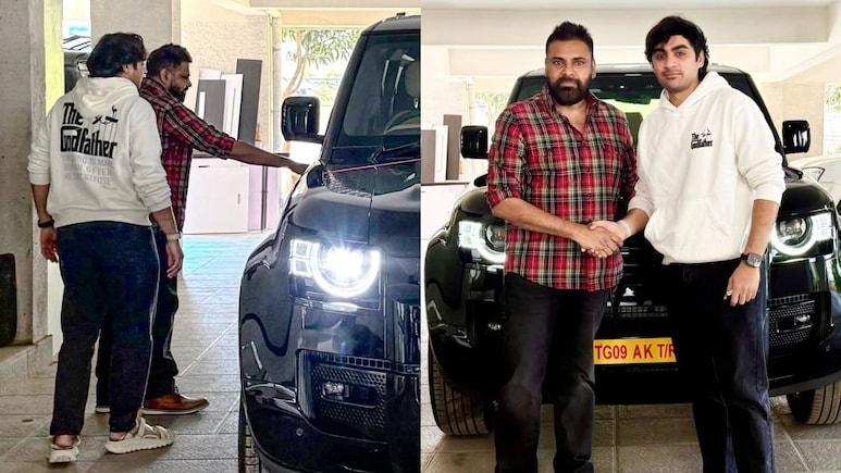 Pawan Kalyan Gifts Rs 98 Lakh Land Rover Defender To <i>They Call Him OG</i> Director, See Pics